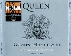 Queen - The Platinum Collection Greatest Hits 1-2-3 (2000) 3 Audio CD-R