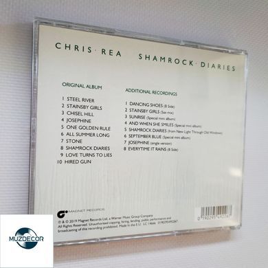 Chris Rea &ndash; Shamrock Diaries (1985) Audio CD, (імпорт, буклет)