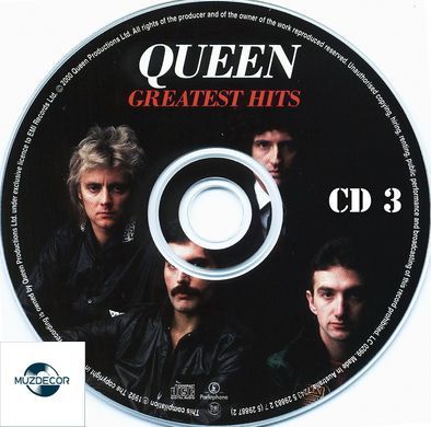 Queen - The Platinum Collection Greatest Hits 1-2-3 (2000) 3 Audio CD-R