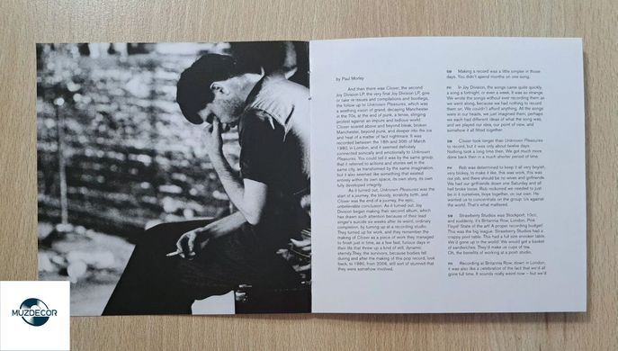 Joy Division &ndash; Closer (Reissue 2007) Audio CD (імпорт, буклет)