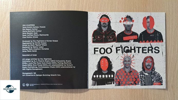 Foo Fighters &ndash; Your Favorite Toy (2026) Audio CD (імпорт, буклет)