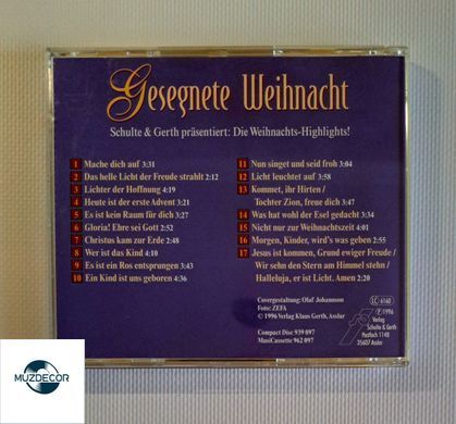 Gesegnete Weihnacht - Jochen Rieger (1996) Audio CD (Фирменный)