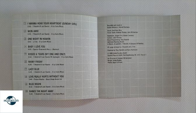 Bad Boys Blue &ndash; Heartbeat (1986) Audio CD