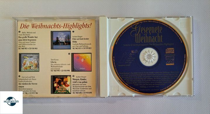 Gesegnete Weihnacht - Jochen Rieger (1996) Audio CD (Фирменный)