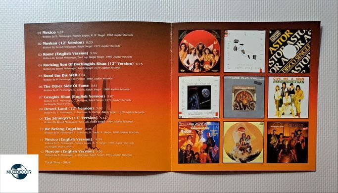 Dschinghis Khan &ndash; Mexico (Maxi & Singles Collection) Audio CD