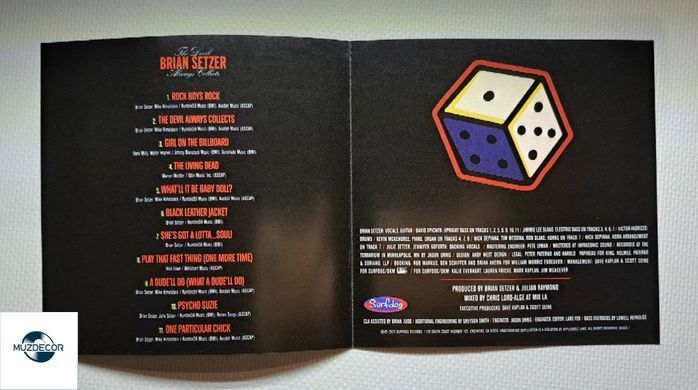 Brian Setzer &ndash; The Devil Always Collects (2023) Audio CD (импорт, буклет)