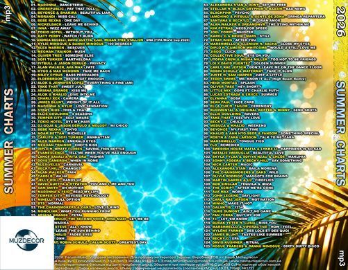 Summer Charts 2026 (Збірка Зарубіжних Хітів) MP3