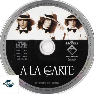 A La Carte - Best of A La Carte (2000) Audio CD-R