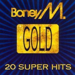 Boney M &ndash; Gold &ndash; 20 Super Hits (1992) Audio CD, (імпорт, буклет)