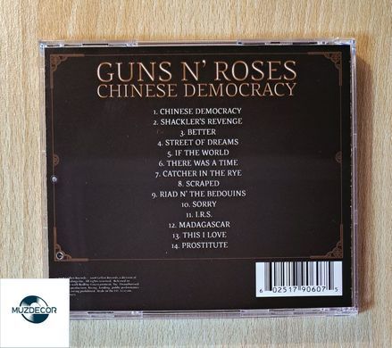 Guns N' Roses &ndash; Chinese Democracy (2008) Audio CD (імпорт, буклет)