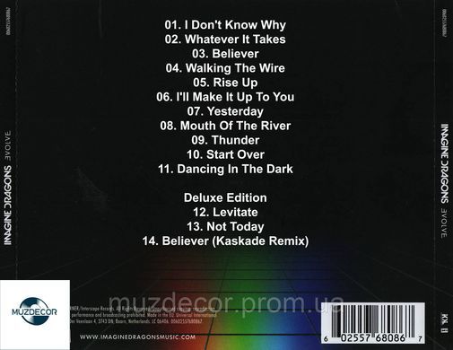 Imagine Dragons - Evolve (2017) Audio CD-R