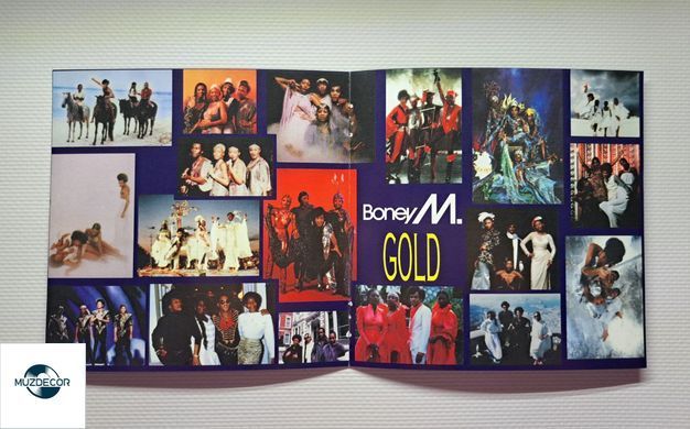 Boney M &ndash; Gold &ndash; 20 Super Hits (1992) Audio CD, (імпорт, буклет)