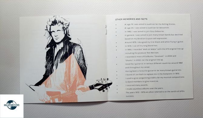 Michael Schenker Group &ndash; My Years with UFO (2024) Audio CD (імпорт, буклет)