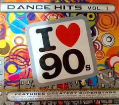 DANCE HITS Vol.1(I LOVE 90s) 2 Audio CD (digipak)