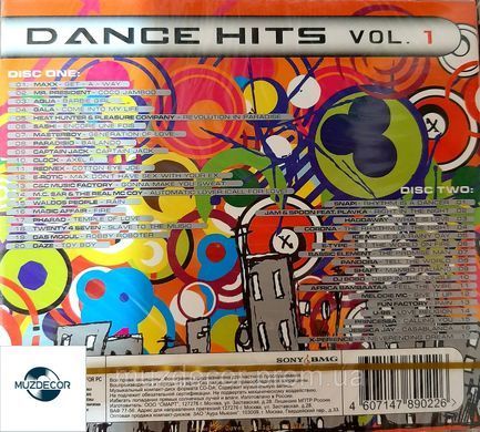 DANCE HITS Vol.1(I LOVE 90s) 2 Audio CD (digipak)