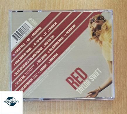 Taylor Swift &ndash; Red (2012) Audio CD (імпорт, буклет)