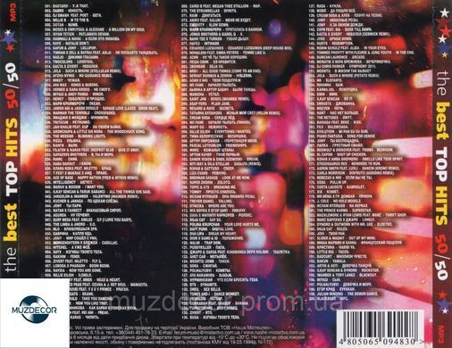THE BEST TOP HITS 50/50 MP3