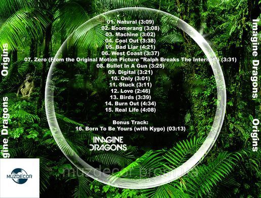 Imagine Dragons - Origins (2018) Audio CD-R
