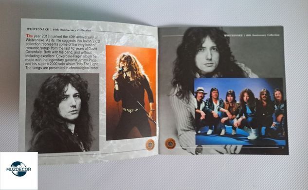 Whitesnake &ndash; The Best Of Ballads (2019) 2 Audio CD (імпорт, буклет)