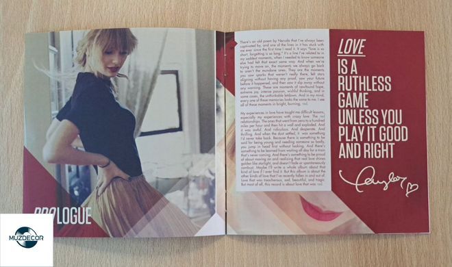 Taylor Swift &ndash; Red (2012) Audio CD (імпорт, буклет)