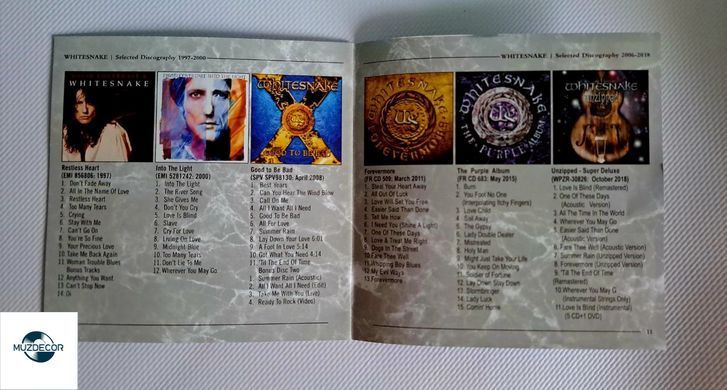 Whitesnake &ndash; The Best Of Ballads (2019) 2 Audio CD (імпорт, буклет)