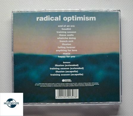 Dua Lipa – Radical Optimism (2024) Audio CD (імпорт, буклет)