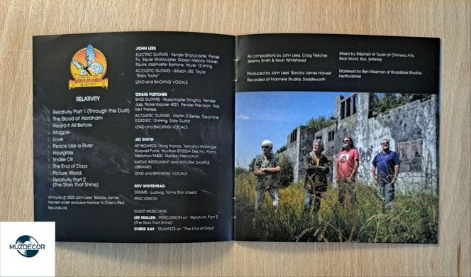 John Lees' Barclay James Harvest - Relativity (2025) Audio CD (імпорт, буклет)