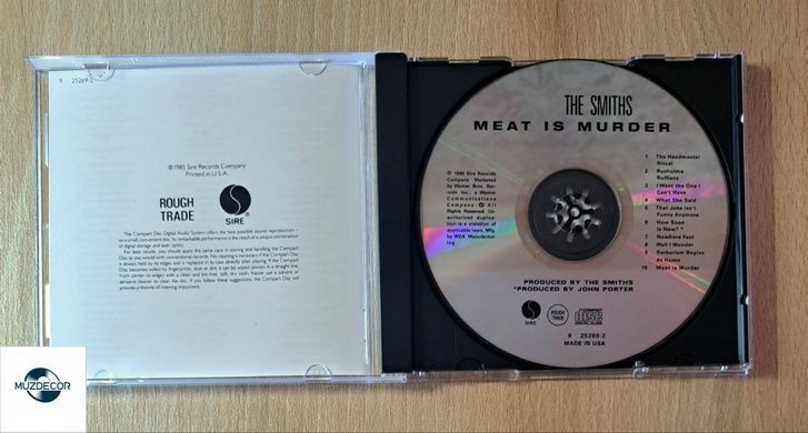 The Smiths &ndash; Meat Is Murder (1985) Audio CD