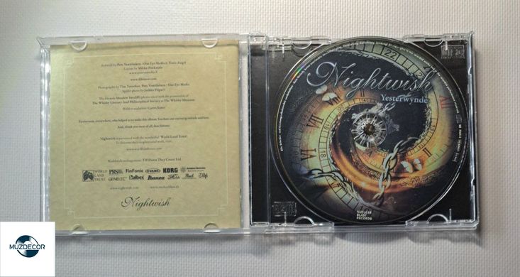 Nightwish – Yesterwynde (2024) Audio CD (імпорт, буклет)