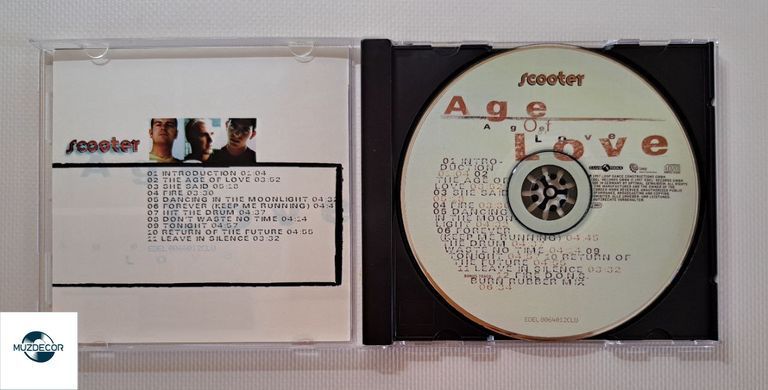 Scooter &ndash; Age Of Love (1997) Audio CD